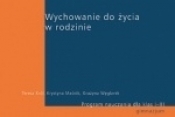Program nauczania GIM KL 1-3. Wychowanie do życia w rodzinie (stare)