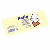 Patio notes samoprzylepny 3 szt.