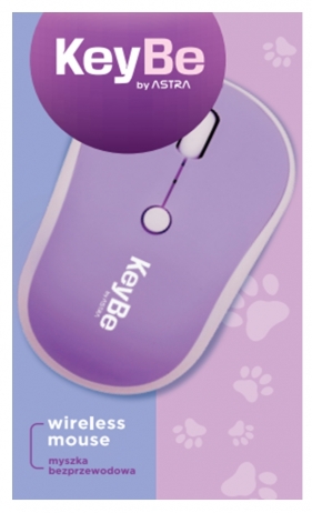 Myszka bezprzewodowa Keybe - Lavender