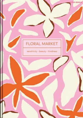 Brulion Floradelic A5/96k kratka z marginesem, 1 szt