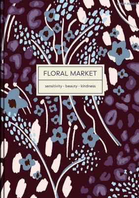 Brulion Floradelic A5/96k kratka z marginesem, 1 szt