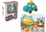 Auto puzzle przygoda drogowa samochodzik
