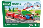 Brio, Zestaw Pull Back Train (36102)