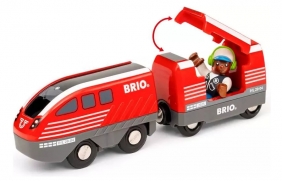 Brio, Zestaw Pull Back Train (36102)