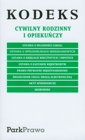 Kodeks cywilny rodzinny i opiekuńczy