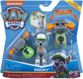 Psi Patrol: Figurka Rocky + 2 plecaki akcji (6022626/20114271)