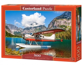 Puzzle Floatplane On Mountain Lake 500