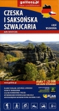 Mapa - Czeska i Saksońska Szwajcaria - część wschodnia 1: 25 000 - Praca zbiorowa