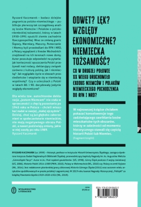 Czy jestem Niemcem? Przesiedleńcy z Polski do RFN i NRD w latach 1950-1991 - Ryszard Kaczmarek