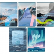 Zeszyt Herlitz Premium Solarpunk A5/60k kratka z marginesem, 1 szt