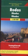 Rodos Rhodos mapa samochodowa i rekreacyjna