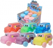 Slime z kolorowymi kuleczkami w kształcie auta MIX