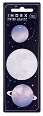 Interdruk, zakładki indeksujące Galaxy 75 szt., 1 op