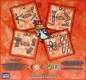 Łamigłówki metalowe 4 szt. Puzzle mania - czerwony (107027)