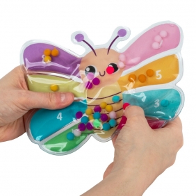 Plansza sensoryczna do nauki liczenia Kidea - Motyl