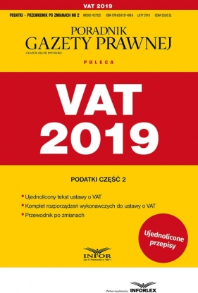 Vat 2019 - Opracowanie zbiorowe
