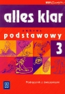 Alles klar 3 język niemiecki podręcznik z ćwiczeniami z płytą CD