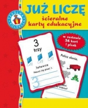 Już liczę. Ścieralne karty edukacyjne - Opracowanie zbiorowe