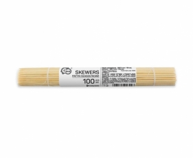 Patyki szaszłykowe 300x3 mm 100szt
