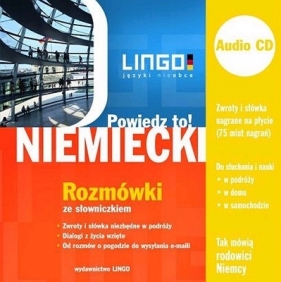Niemiecki Rozmówki ze słowniczkiem + CD Powiedz to! - Dominik Piotr
