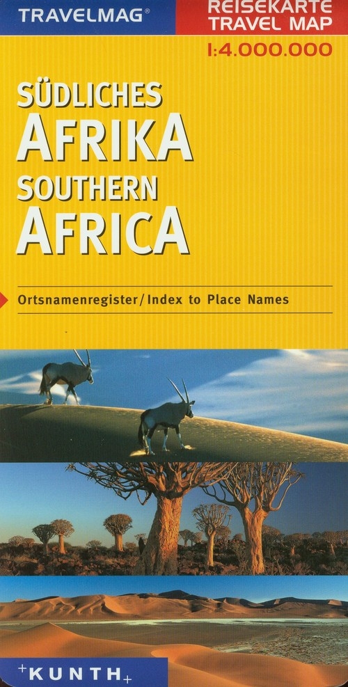 Travelmag Southern Africa 1:4000000