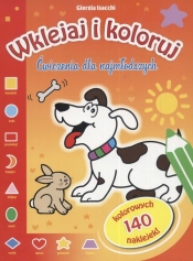Wklejaj i koloruj Ćwiczenia dla najmłodszych - Isacchi Giorgia