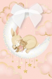 Karnet Narodziny - Sweet Baby Pink