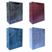 Torebka prezentowa uniwersalna M z metalizą mix