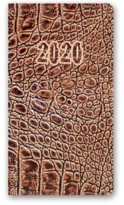 Kalendarz 2020 Tygodniowy A6 Soft Aligator 11TS