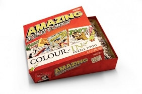 Puzzle do kolorowania 1000: Action Comics Color-In (54202)