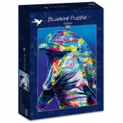 Bluebird Puzzle 1000: Delfin pełen kolorów (70302)