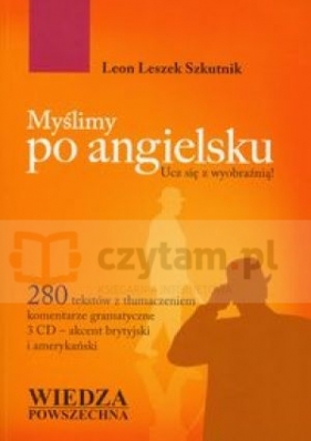 WP Myślimy po Angielsku +CD audio - Leon Leszek Szkutnik