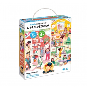 CzuCzu, Puzzle 40: Co robimy w przedszkolu