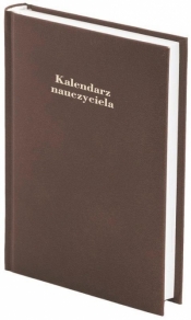 Kalendarz nauczyciela A5 2017/2018 Albit tyg. brąz