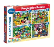 Puzzle 12+20+24+35 el. Klub Myszki Miki (21502)