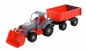 Siłacz Traktor z przyczepą i łyżką (45027)
