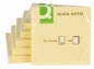 Notes samoprzylepny Q-Connect żółty 100k 76 mm x 76 mm (KF10502)