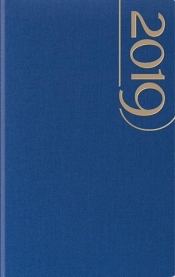 Terminarz 2019 Standard tygodniowy - niebieski