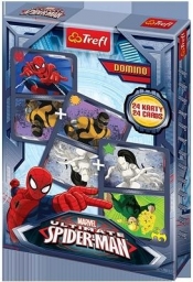 Karty Domino Spider-Man 1x24 listki (08602) - <br />