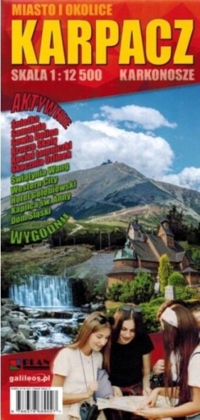 Mapa - Karpacz i okolice dla Aktywnych - Opracowanie zbiorowe