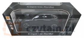 Porsche Cayenne Turbo zdalnie sterowane skala 1:18 czarne