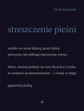 Streszczenie pieśni - Julek Rosiński