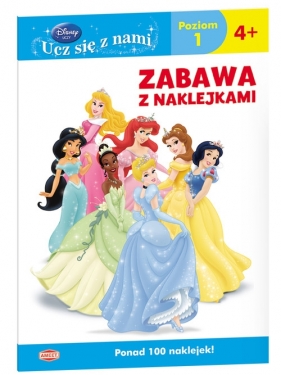 Disney Ucz się z nami Księżniczka Zabawa z naklejkami - opracowanie zbiorowe<br />