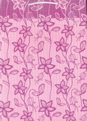 Torba ozdobna TL4-01/ 04 kwiaty , grafika MIX op-12 szt