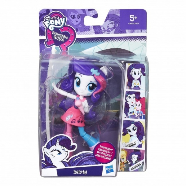 My Little Pony EG Mini Lalka podstawowa, Rarity (C0839/C0865)