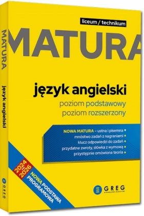 Matura - język angielski - 2024-2026 - repetytorium maturalne - Daniela MacIsaac, Bogusław Solecki, Krzysztof Richter