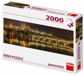 Puzzle 2000 Czechy, Praga, Most Karola (Panorama)
