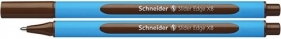Długopis Schneider Slider Edge XB brązowy 10 sztuk