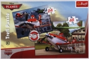 Puzzle Samoloty Dusty i jego drużyna 2 w 1 24 + 48 (34402)