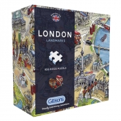 Gibsons, Puzzle 500: Zabytki Londynu (G3402)